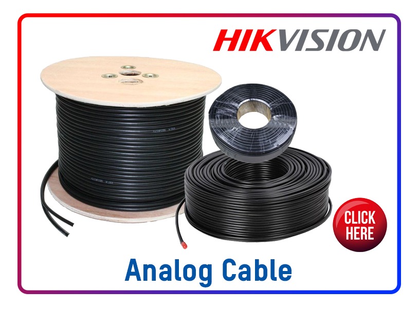 Hikvision camera best sale cable price